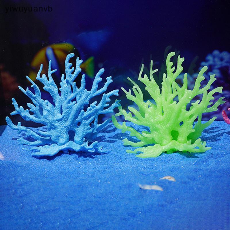 Yiwuyuanvb] Coralline ตกแต่งตู้ปลาประดิษฐ์พืช PVC ปะการังเครื่องประดับ Aquarium ภูมิทัศน์ Aquarium ใหม่