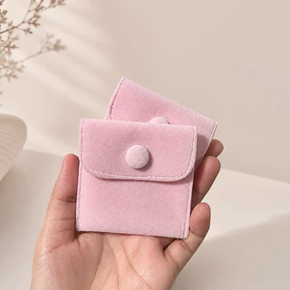 aisolovery กระเป๋าใส่เครื่องประดับ ขนาดมินิ / กระเป๋ากำมะหยี่เนื้อนุ่ม