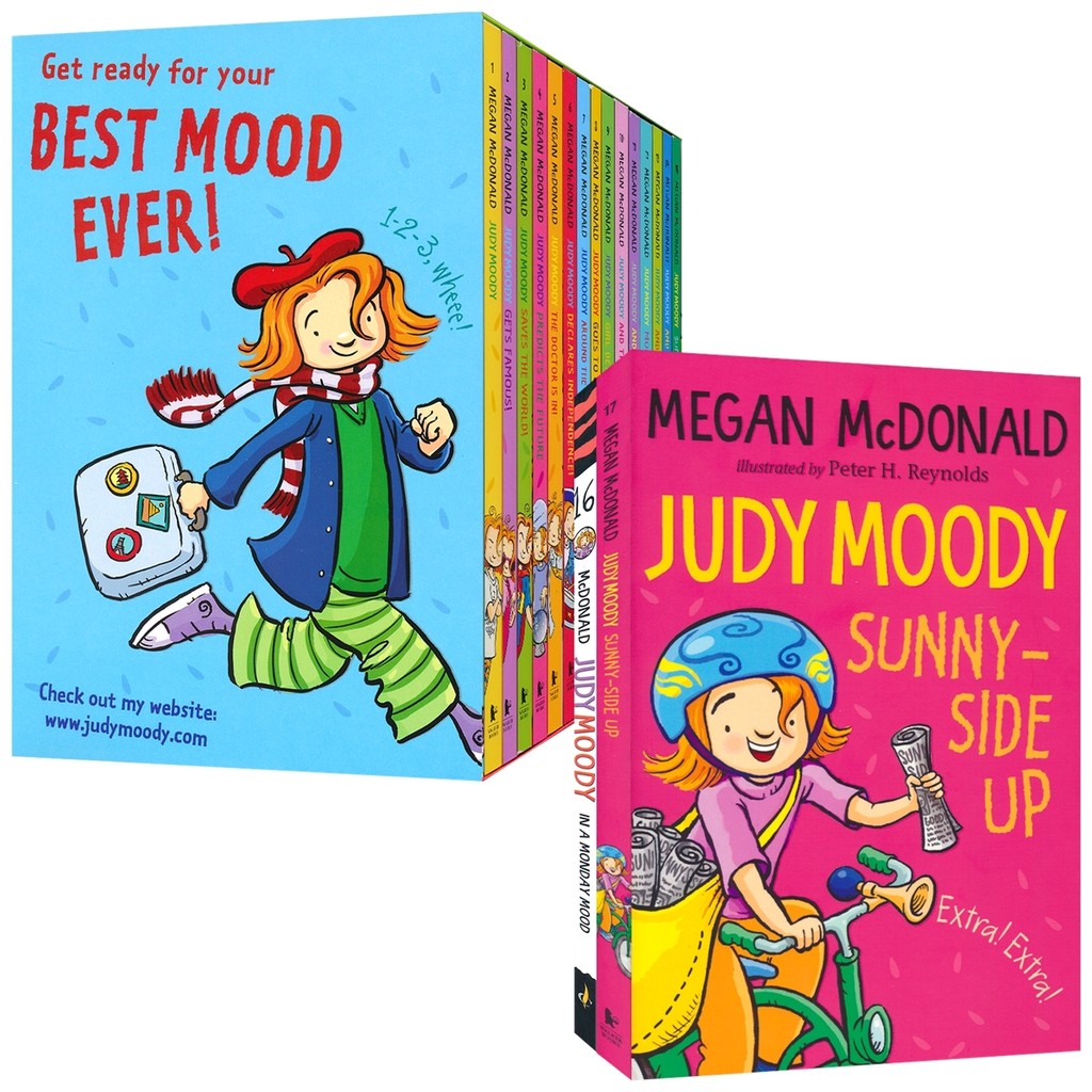 Judy Moody Strange Little Judy 1-17 Children Elementary Chapter Book Girl Growth Bridge Book Childre