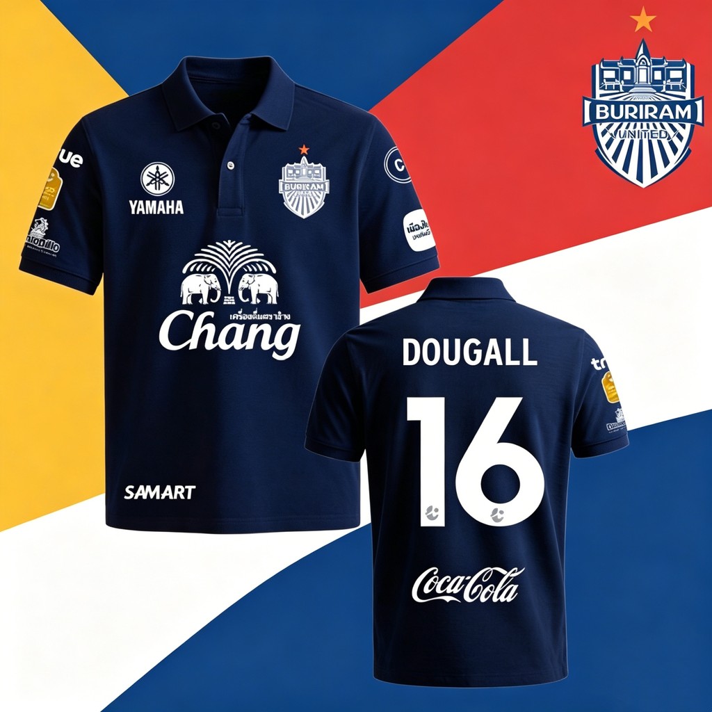 เสื้อโปโลทีมบุรีรัมย์ยูไนเต็ด สําหรับแฟนบอลที่ชอบสะสมเสื้อทีมฟุตบอลไทย