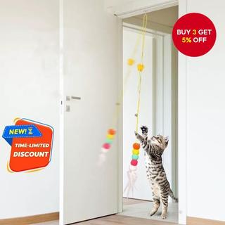 Cat Toys, Hanging Doors, Swings, Cat Wands, Feather Bells, Cat toys