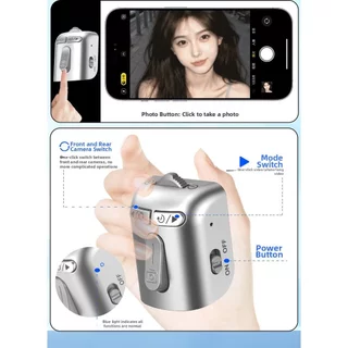 ว้าวใหม่ | ไม้เซลฟี่แม่เหล็ก Zoomable ที่วางโทรศัพท์รองรับขาตั้งกล้อง