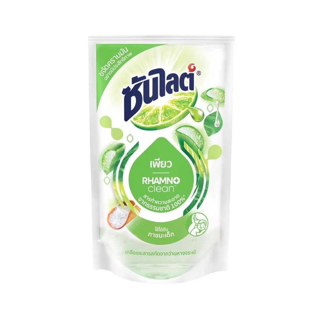 ซันไลต์ พลัสเพียวน้ำยาล้างจาน Sunlight Plus Pure Dish Wash 450ml.