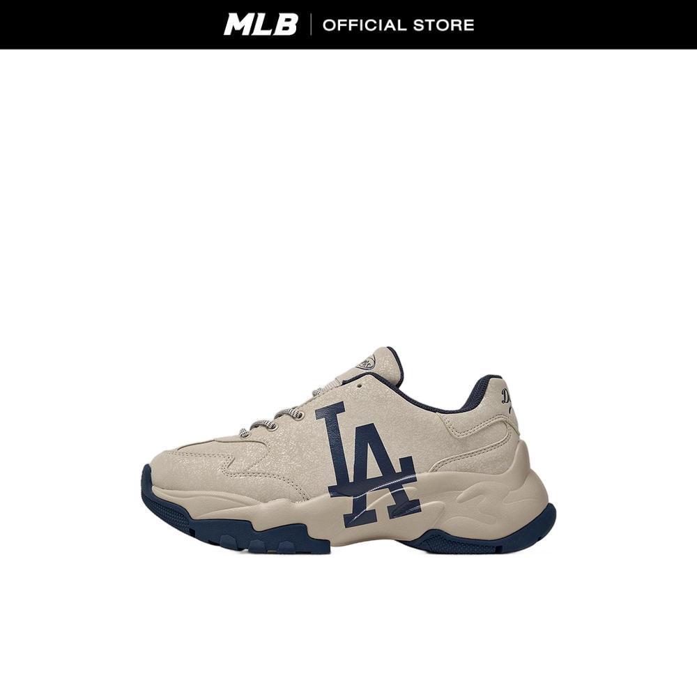 MLB รองเท้าผ้าใบ ยูนิเซ็กซ์ Bigball Chunky Crack รุ่น 3ASHCV16N 07CRS สีครีม