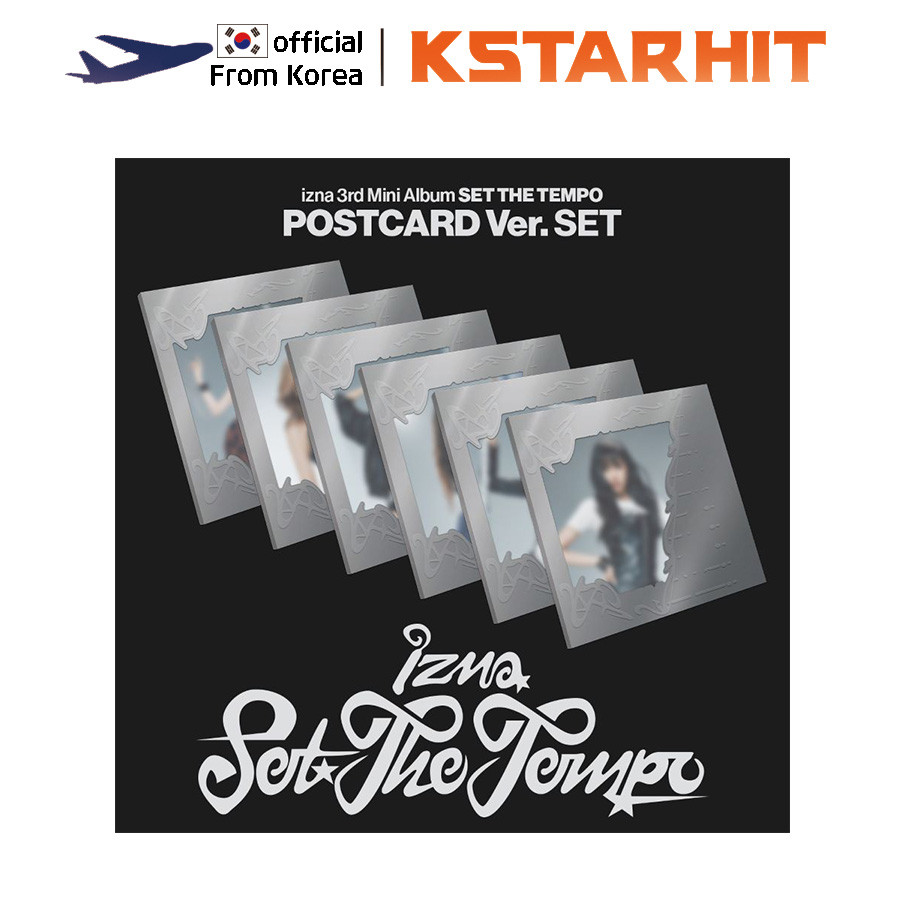 (+POB / POSTCARD Ver.) izna - SET THE TEMPO(3rd Mini Album)