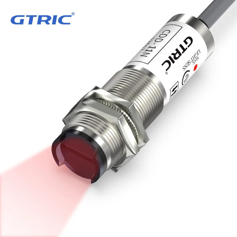 ที่เชื่อถือได้ GTRIC CDD-11N โฟโตอิเล็กทริคเซนเซอร์ Diffusion Reflection NPN PNP 10-30VDC Optical Pr