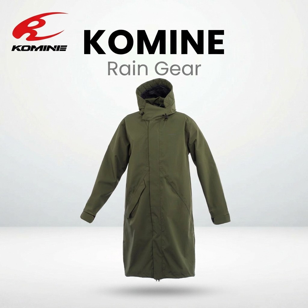 ชุดกันฝน KOMINE RK-551 Blaster 3 ชั้น สำหรับขี่มอเตอร์ไซค์ | KOMINE RK-551 Blaster 3-Layer Motorcycl