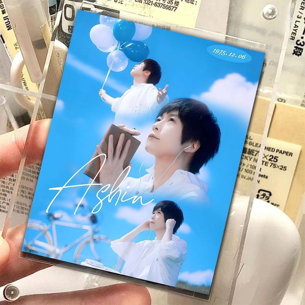 ✨ร้านแนะนํา✨Mayday Mayday ปฏิทิน Photocard 50 แผ่น Mayday Ashin คอนเสิร์ตรูปถ่ายสองด้านคอลเลกชันวัสด