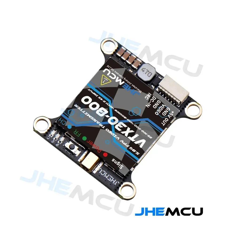 JHEMCU VTX30-800 5.8G 40CH PitMode 25mW 100mW 200mW 400mW 800mW ปรับ VTX 2-6S 30X30 มม.สําหรับ RC FP