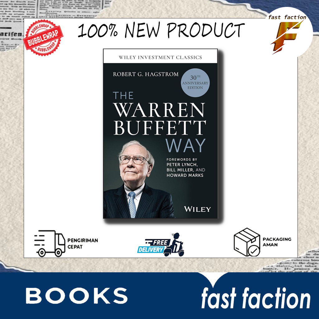 หนังสือนําเข้า The Warren Buffett Way โดย Robert Hagstrom (ปกแข็งต้นฉบับ) - Book World