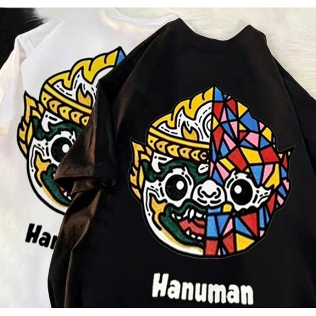 【จัดส่งภายใน 24 ชั่วโมง】 ผ้าฝ้าย 100% เสื้อยืดผู้ชายลายพิมพ์สไตล์เฉพาะตัว ระบายอากาศได้ดี มีไซซ์ S-XXXL