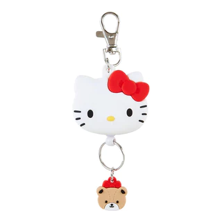 🇯🇵 พวงกุญแจยาง ลาย Sanrio สินค้านำเขเาจากญี่ปุ่นแท้ มีสลิงดึงยืดไปไขกุญแจได้ หรือเอาไว้ห้อยบัตรได้💜