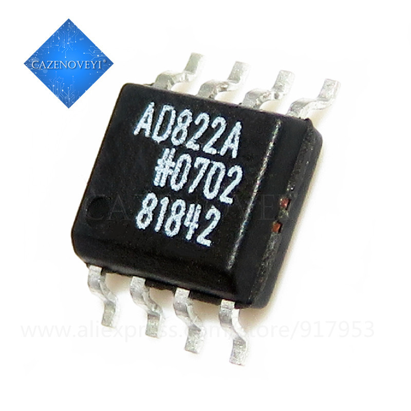 10 ชิ้น AD822 AD822A AD822AR AD822ARZ sop-8 ชิปเซ็ตชิปเดิมใหม่