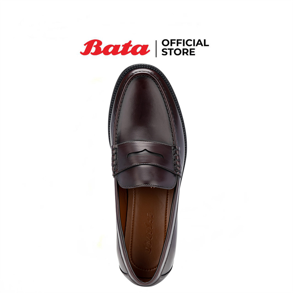 Bata حذاء لوفر رجالي رسمي MADRID — بني — صورة 4