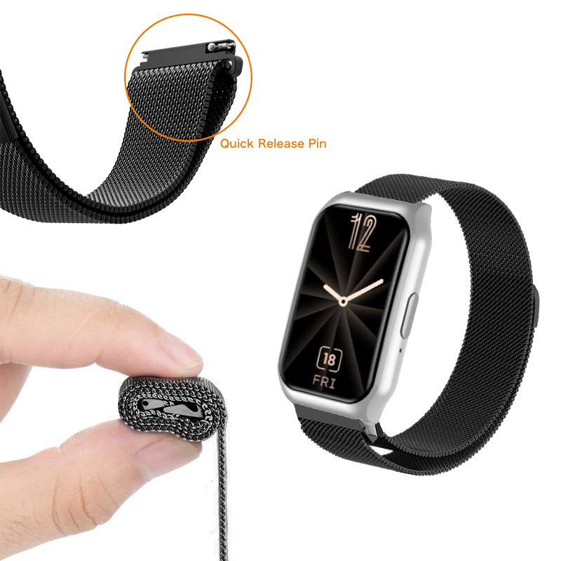 Laxasfit SmartWatch H1 สมาร์ทนาฬิกาสแตนเลสสําหรับ Laxasfit H1 smart watch เปลี่ยนสร้อยข้อมืออุปกรณ์เ