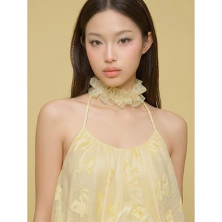 Original Design IRIS BOUTIQUE Bagii Premium l ID778802 Pastel Watercolor Ruffle Maxi Dress