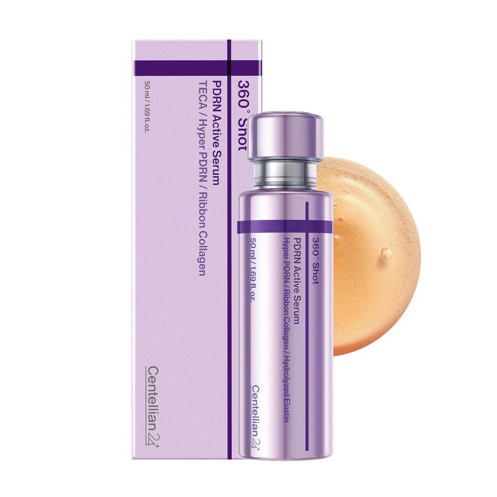 CENTELLIAN 24 360o Shot PDRN Active Serum (PDRN, 1.69fl oz) - Intense Hydration & Firming Serum เพื่