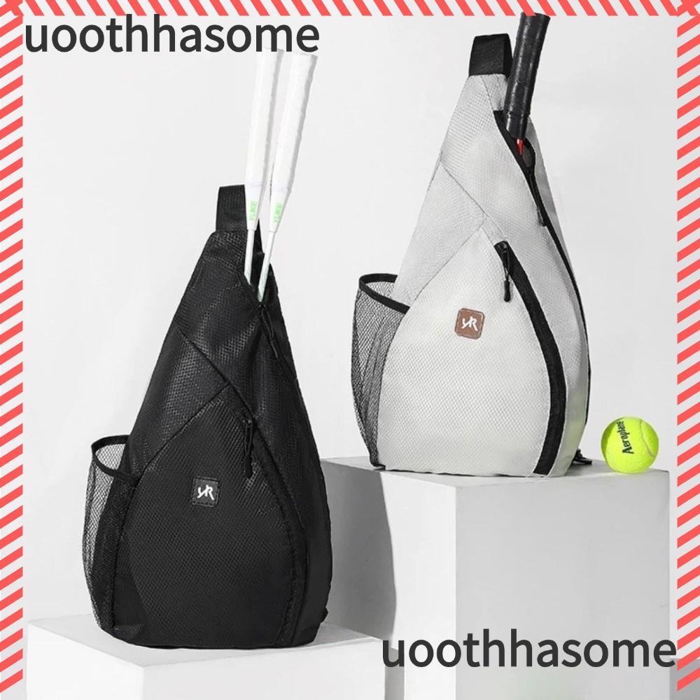 UOTHHASOME Sports Ball Bag Cover, Multifunctional Large Capacity Badminton Bag, Durable Waterproof Tennis Bag Single Shoulder Backpack