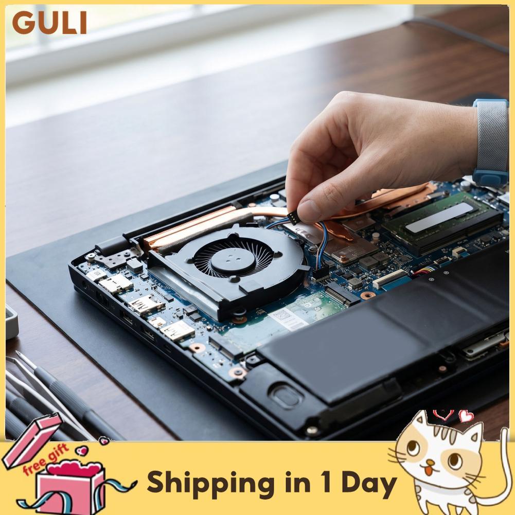 Guli Gugxiom พัดลมระบายความร้อน CPU สำหรับ Pavilion Gaming 16-A 15-EC 15-EC0013DX แล็ปท็อปเปลี่ยน L7