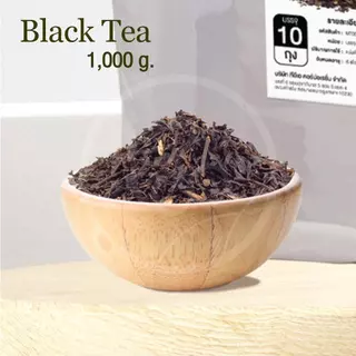 [ยกแพ็ค 10 ถุง] ใบชาอัสสัม ชาดำอัสสัม Black Tea ใบชาดำ สำหรับชานมไข่มุก 1,000g (100g x 10ถุง) ทีอีเอ