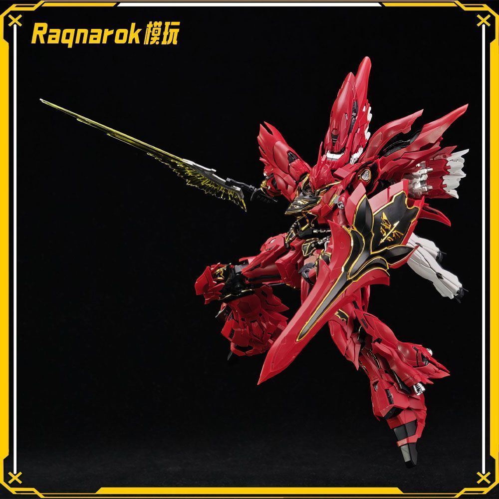พร้อมสต็อกเทคโนโลยี Comet 1/100 Red Triple Speed New Anzhou Professional Art Appearance Assembly Model