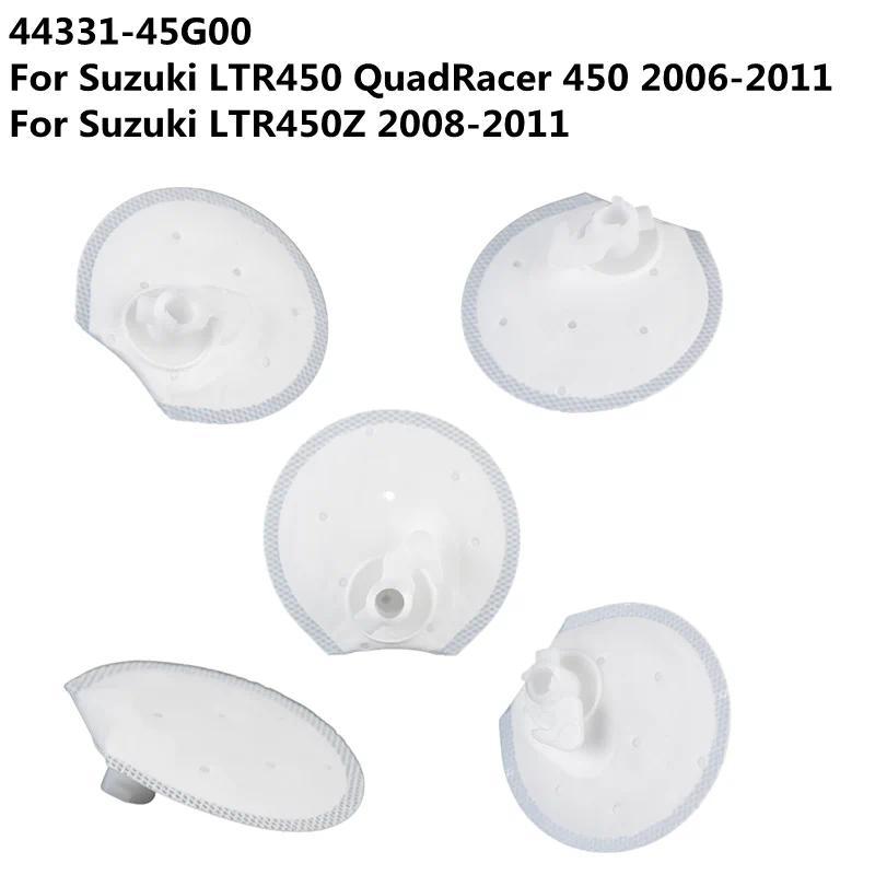 OL 1Pcs / 5Pcs Morcycle Fuel Pump Strainer Filter For Suzuki LTR450 LT R LTR 450 QuadRacer 450 2006-