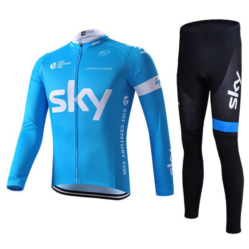 ทีมขี่จักรยาน Jersey ชุดจักรยาน Sportwear MTB Maillot Ropa Ciclismo จักรยานถนนชุดแขนยาว Bicicleta เสื้อผ้า