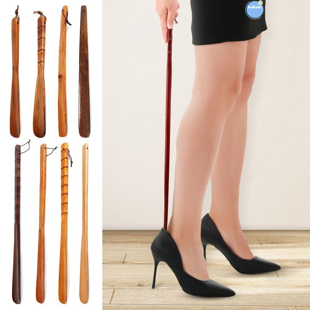 COOLSO Shoehorn Lifter, Hanging Extra Long Handle Shoe Horn, Professional Easy Remover ไม้ Easy on Seniors ใส่รองเท้าเครื่องมือหญิงตั้งครรภ์ได้รับบาดเจ็บ