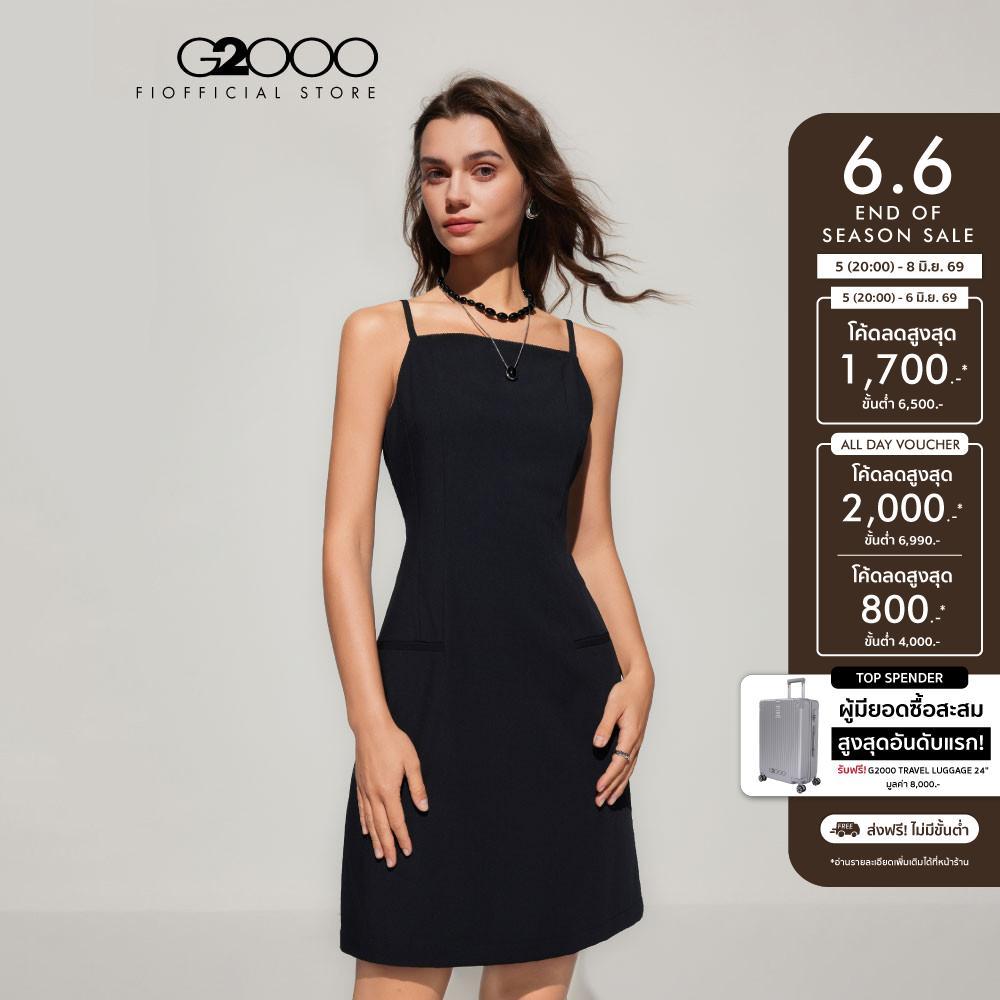 G2000 เดรสสำหรับผู้หญิง Fitted Shape รุ่น 5123108599 BLACK
