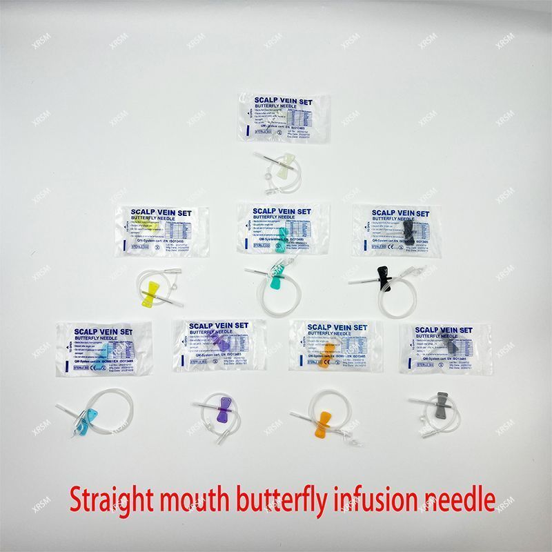 บรรจุภัณฑ์ ถึง 27g6.1 Infusion Straight Butterfly Infusion Two-Wing Medical Oral Pet Vein English Pe