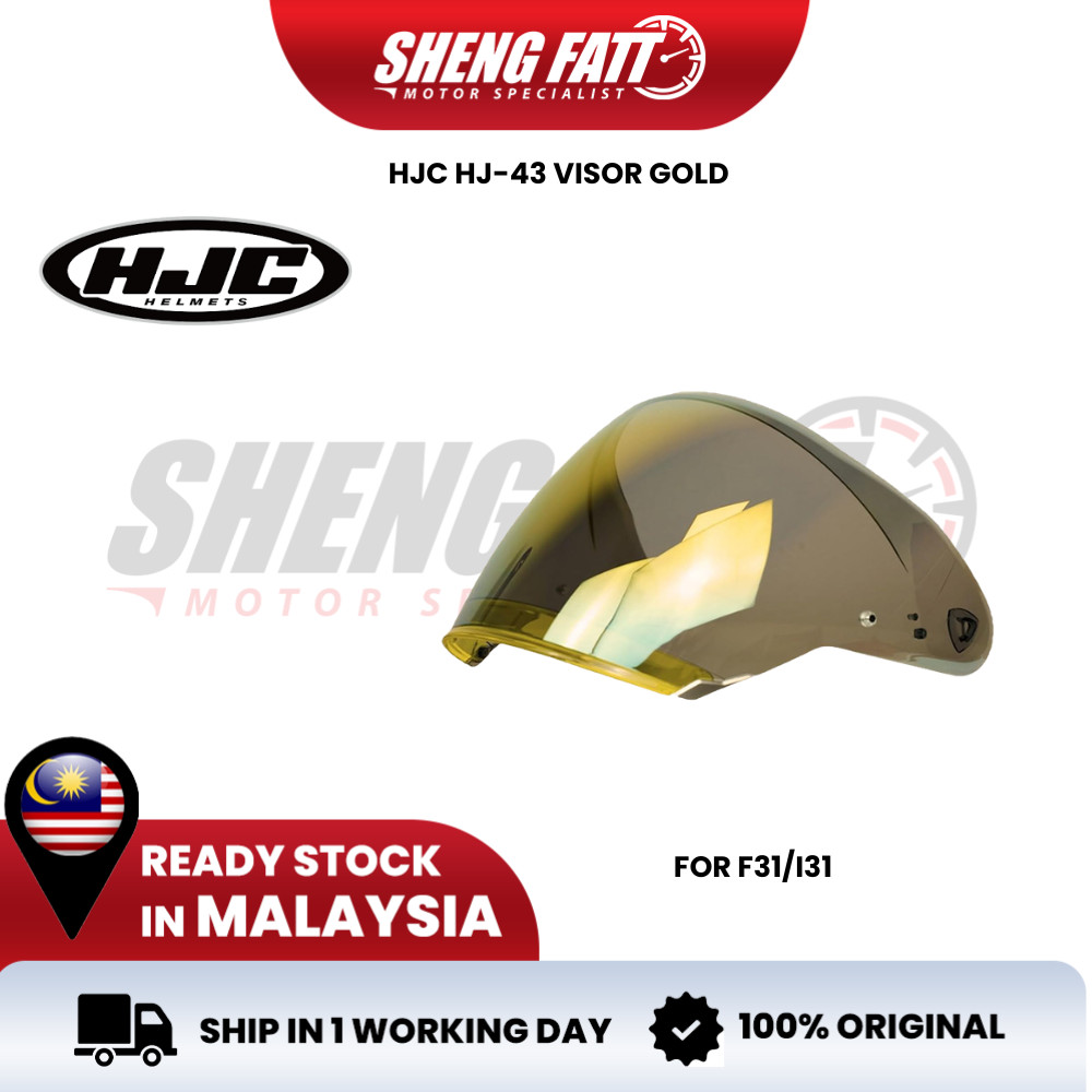 HJC HJ-43 HJC Visor Visor สําหรับ I31 F31 Shengfatt HJC Open Face HJC เปลี่ยน Visor