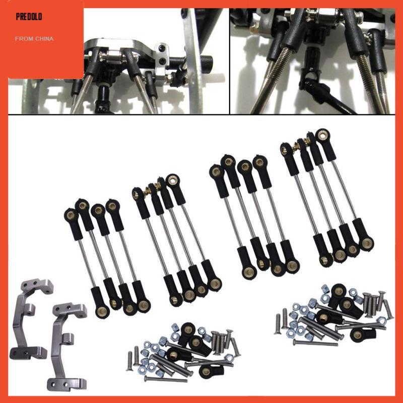 [Predolo] 8Pack 1:16 อลูมิเนียม Rod Link Link Link Link Link Link สําหรับ WPL B1 B24 C24 Crawler Bug