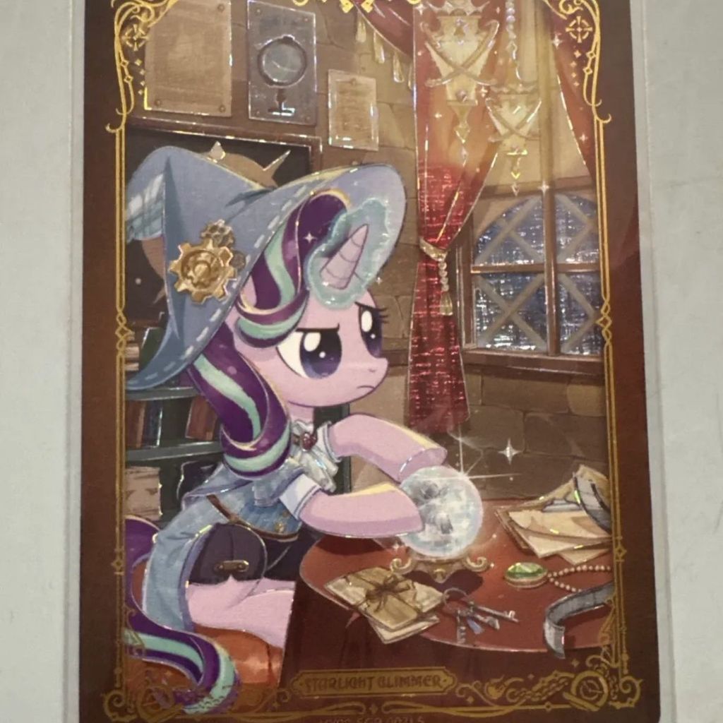 Cute Little Pony Hui Jiu SGR Cartoon Card High-value Soft Beech Purple Yueyunbao ราคาถูก