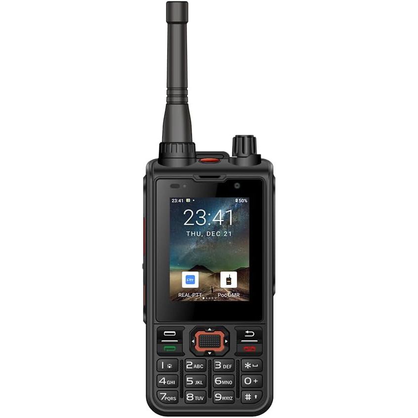 Anysecu W6Pro 2G + 16GB ปลดล็อค POC วิทยุ Global Frequency Band วิทยุ Android ทํางานร่วมกับ ZELLO, จ