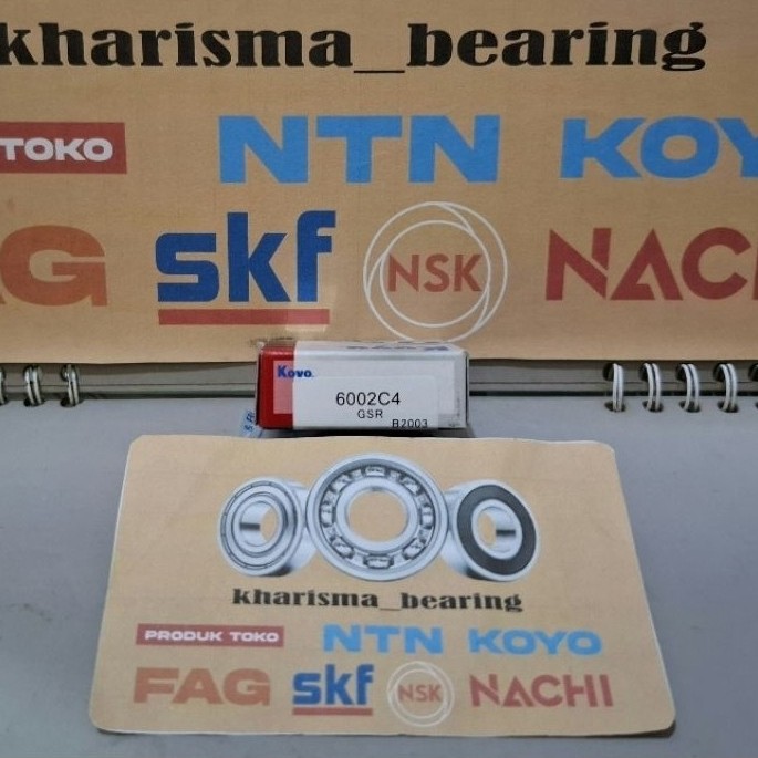 แบริ่งความเร็วสูง 6002 C4 Koyo ของแท้จากญี่ปุ่น