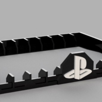 Playstation 3, Playstation 4 Playstation 5 (PS3, PS4 & PS5) Game Cases Holder / Game Disk Storage (G