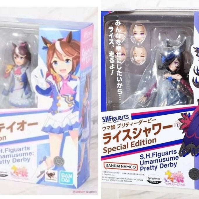 BANDAI SHF Pretty Derby Umamusume TOKAI TEIO RICE SHOWER รุ่นพลาสติกรุ่นพิเศษ