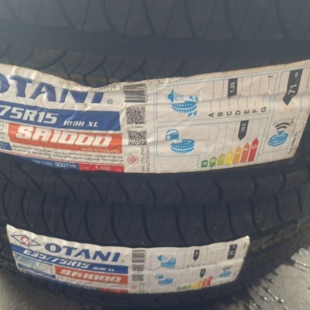 ยางOTANI 235/75R15 รุ่น SA1000 ปี 25 ต่อเส้น (แถมฟรีจุ๊บลมยาง)