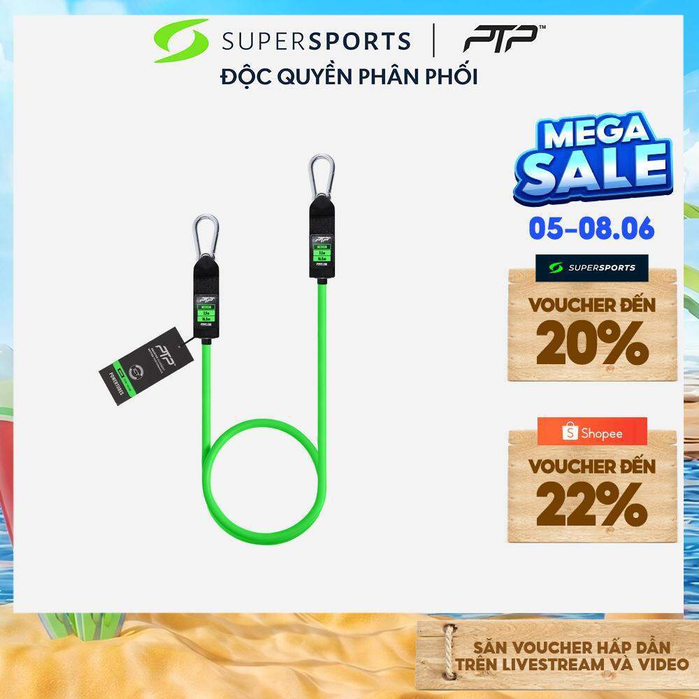 Powertube Elite Medium Ptp Resistance Band - สีเขียว - PTP E3