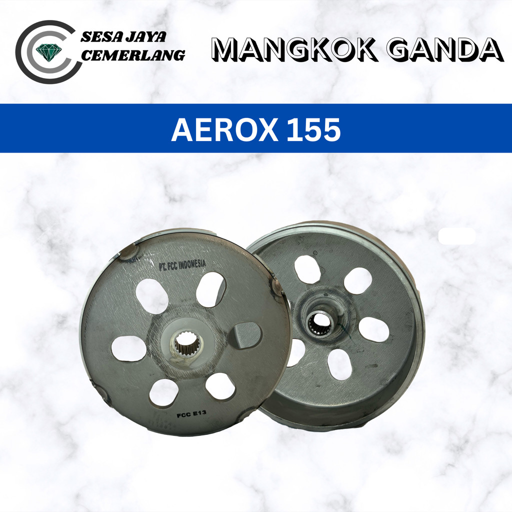 FCC ชามคู่สําหรับ Aerox 155Cc (B65) ของแท้ 100%