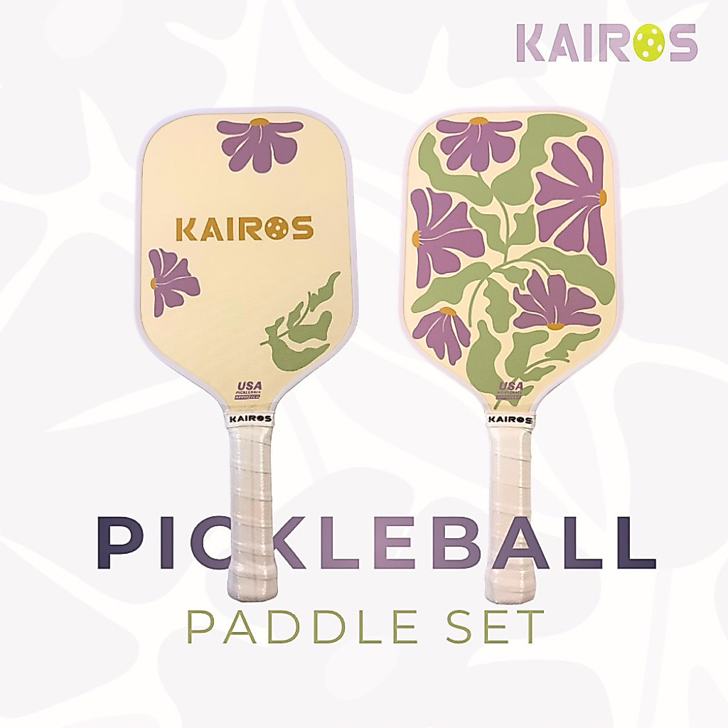 Pickleball Paddle  ไม้พิคเคิลบอลคุณภาพดีจากแบรนด์ KAIROS - KS-F09 หนา16มม.