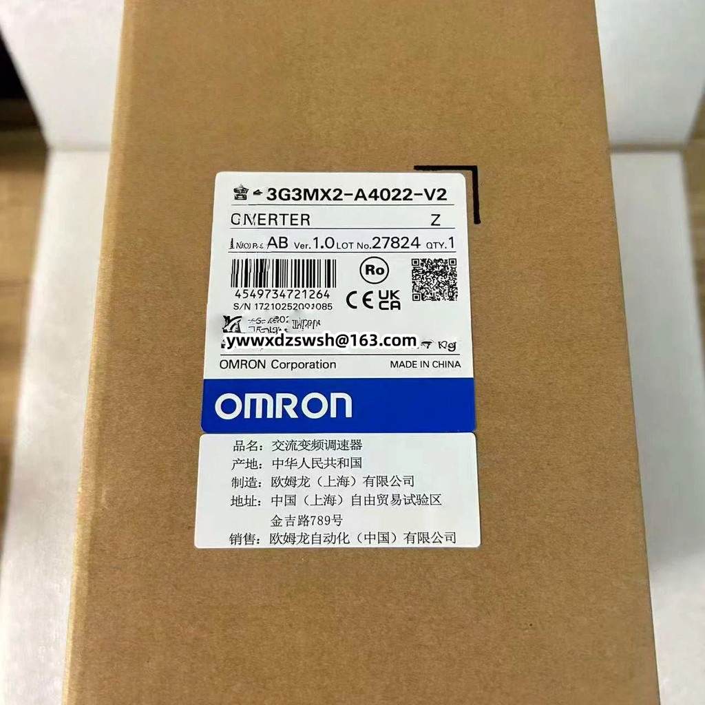 OMRON อินเวอร์เตอร์ 3G3MX2-A4022-V2 พร้อมส่ง