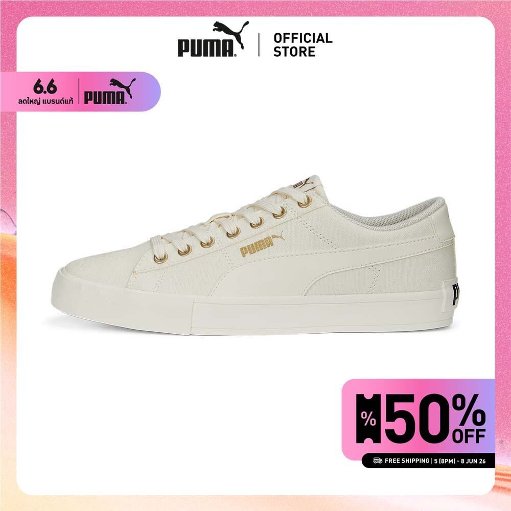 PUMA Basics รองเท้าผ้าใบ Bari Casual Canvas สีขาว - 38938304