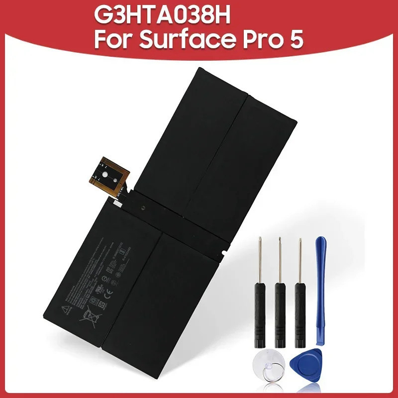 แบตเตอรี่ทดแทน G3HTA038H สำหรับ Microsoft Surface Pro 5 Pro5 และ Microsoft Surface Pro 6 Pro6 DY