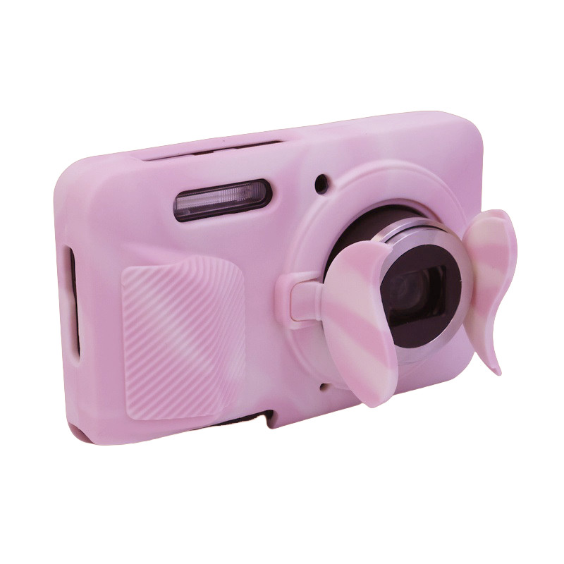 เหมาะสําหรับ Kodak fz55 การ์ดกระเป๋ากล้อง fz55 ซิลิโคนป้องกันกรณี fz55 ยางนุ่มกรณี