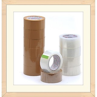 LAKBAN BENING 100YARD ISOLASI SELOTIP CLEAR TAPE 45MM DAYA LENGKET KUAT LAKBAN COKLAT FRAGILE SHOPEE