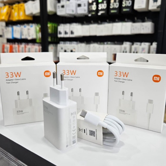 เครื่องชาร์จใหม่ Casan Redmi Note 9 10 10s 11 12 ORIGINAL TURBO CHARGE 33W Type C