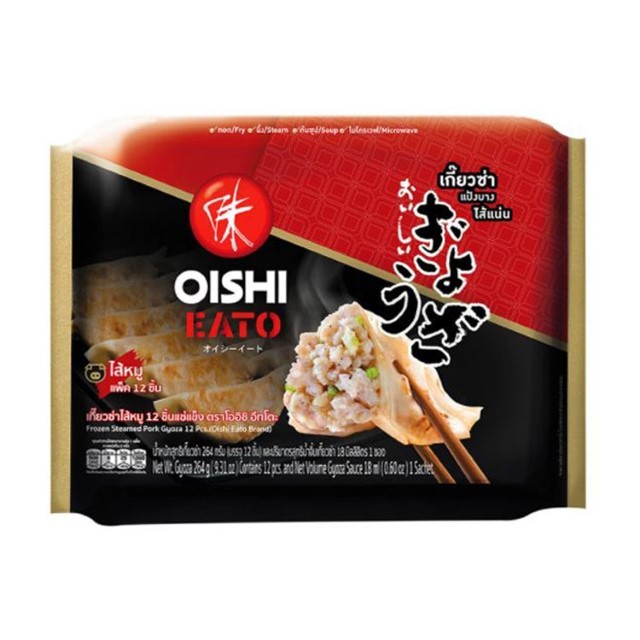 โออิชิ อีทโตะ เกี๊ยวซ่าไส้หมู Oishi Pork Gyoza 240g.