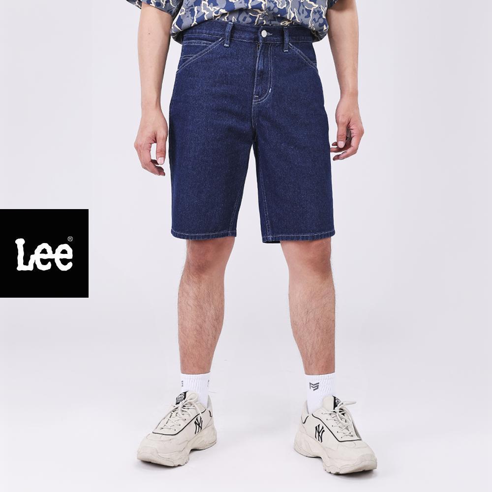 LEE กางเกงขาสั้นผู้ชาย รุ่น LE S326MSHOF08 สียีนส์เข้ม