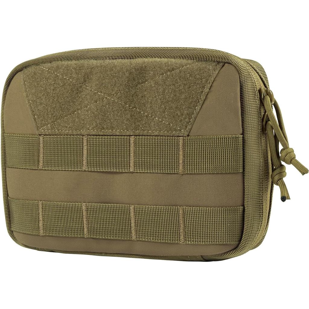 OneTigris MOLLE กระเป๋า, ยุทธวิธี Admin กระเป๋าเข็มขัด EDC เครื่องมือซิปยูทิลิตี้เอว Pack 7.5 "x5 "x